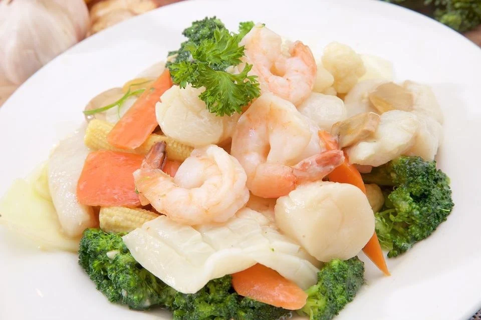 stir fried scallops with broccoli 西兰花炒带子